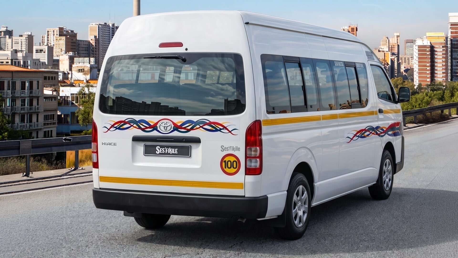 Fleet of tour shuttles