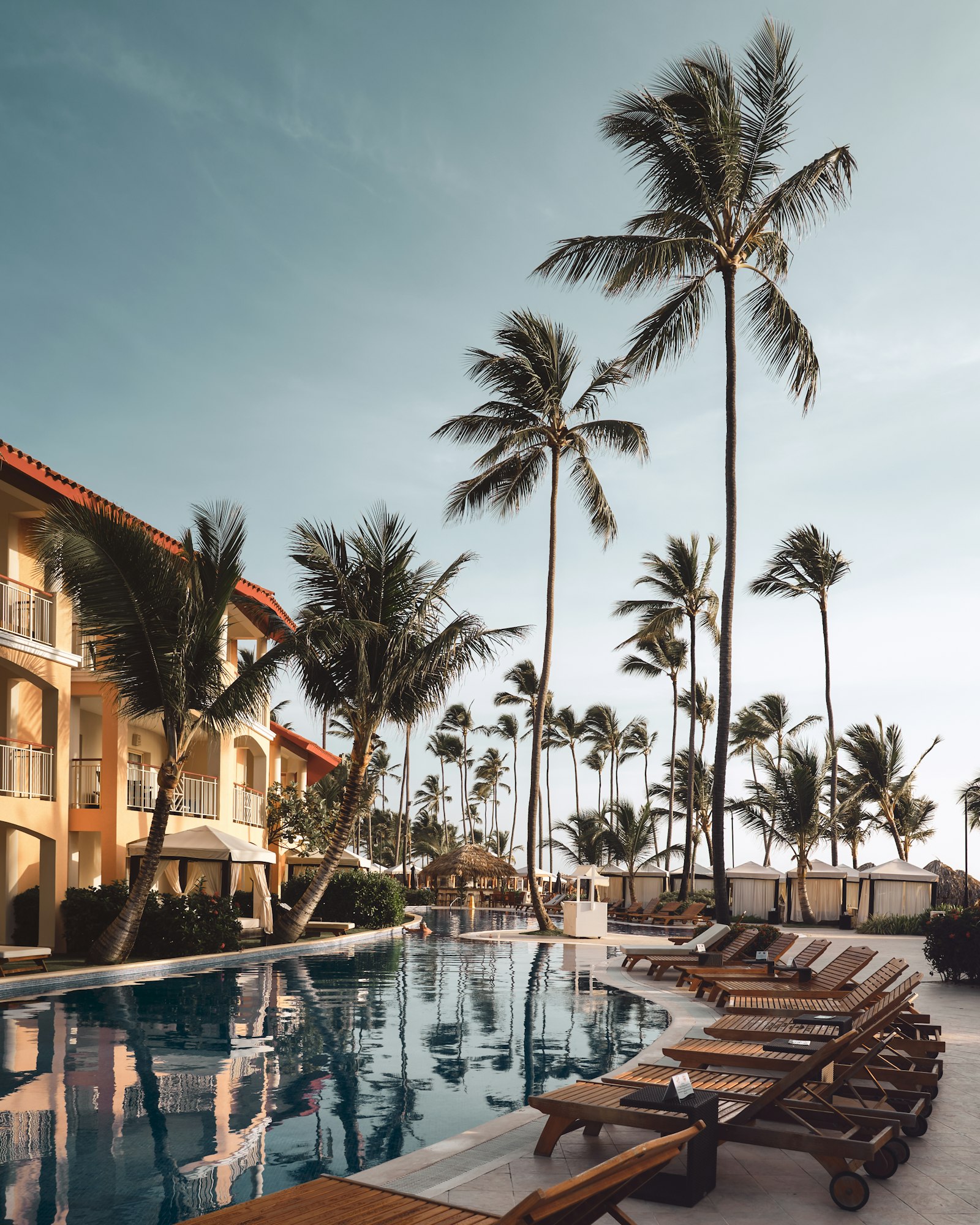 Resort swimming pool