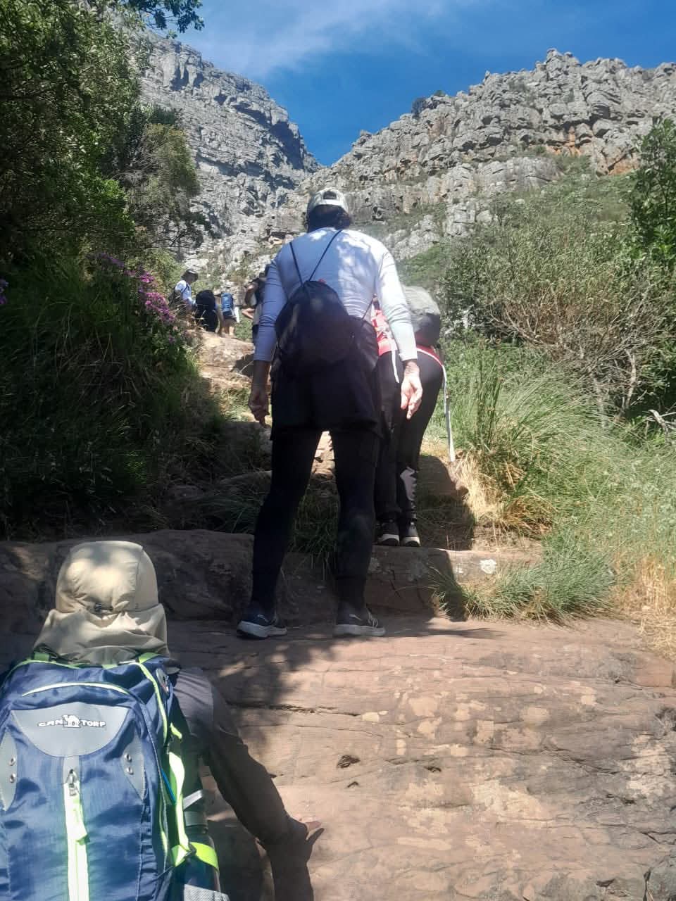 Table Mountain summit hiking view
