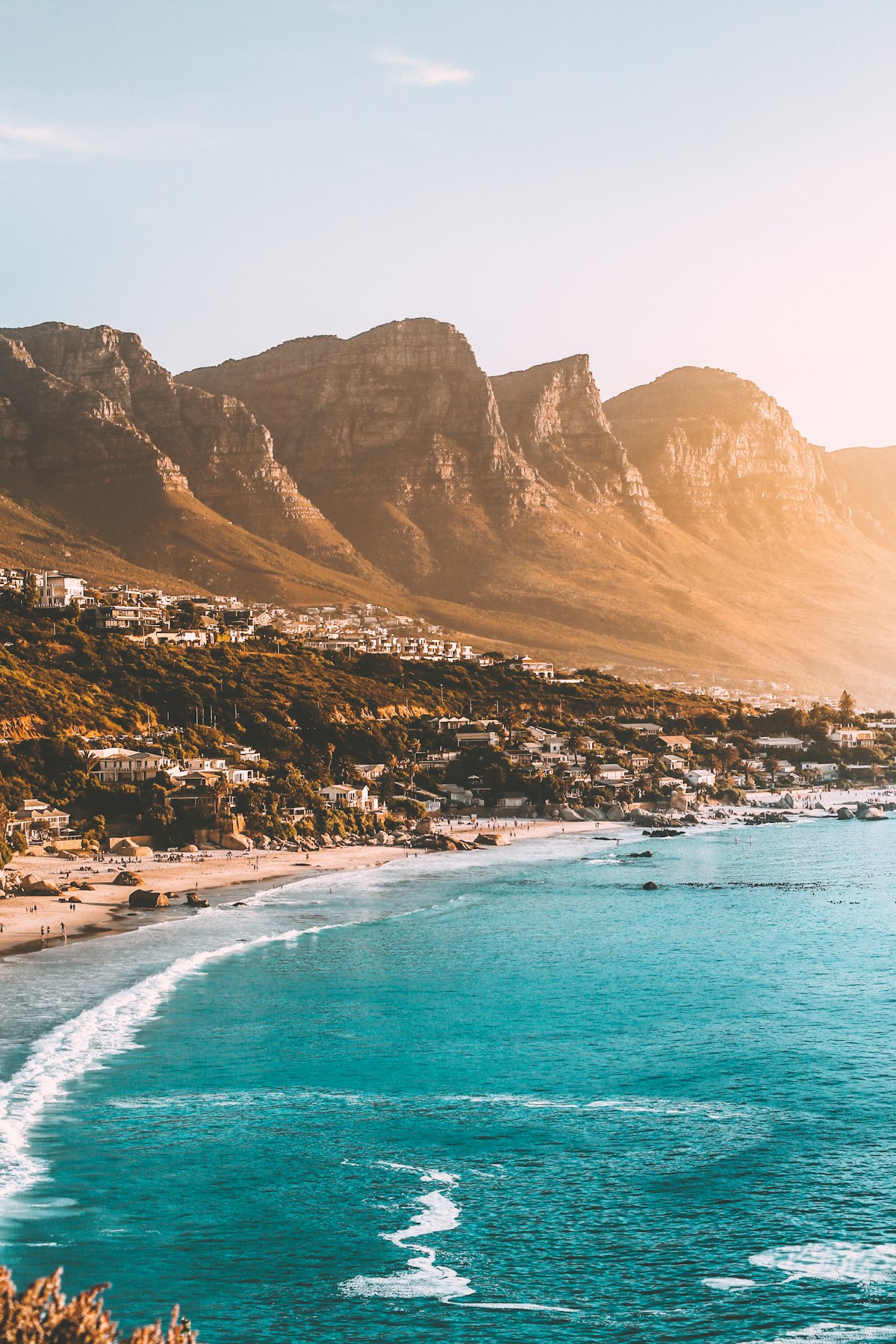 Twelve Apostles mountain range over the Atlantic